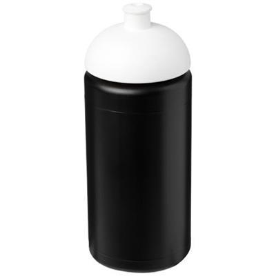 Bouteille sport simple paroi 500ml Cupula Blanc / Noir