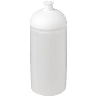 Bouteille sport simple paroi 500ml Cupula Blanc / Transparent