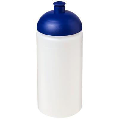 Bouteille sport simple paroi 500ml Cupula Bleu / Transparent