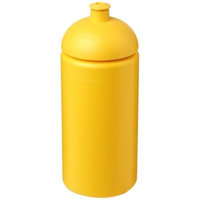 Bouteille sport simple paroi 500ml Cupula Jaune