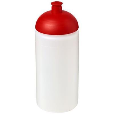 Bouteille sport simple paroi 500ml Cupula Rouge / Transparent
