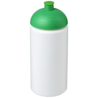 Bouteille sport simple paroi 500ml Cupula Vert / Blanc