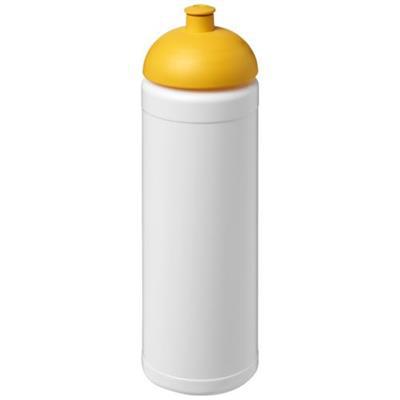 Bouteille de sport plastique 750ml Kupolas Jaune / Blanc