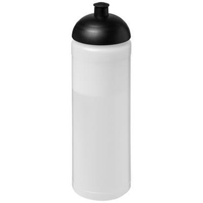 Bouteille de sport plastique 750ml Kupolas Noir / Transparent