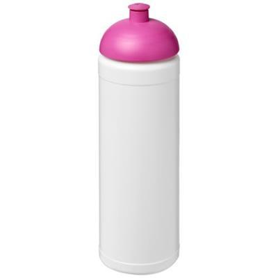 Bouteille de sport plastique 750ml Kupolas Rose / Blanc
