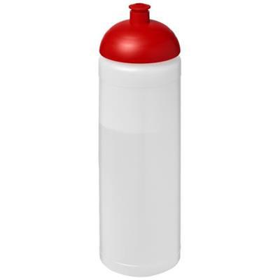 Bouteille de sport plastique 750ml Kupolas Rouge / Transparent