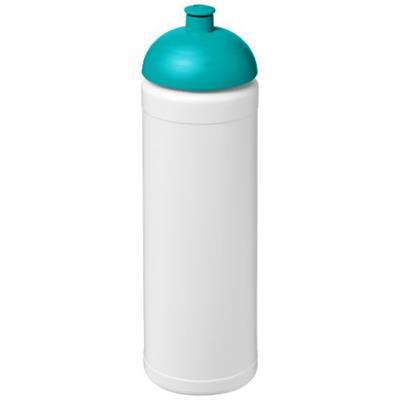 Bouteille de sport plastique 750ml Kupolas Turquoise / Blanc