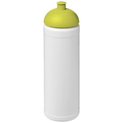Bouteille de sport plastique 750ml Kupolas Vert citron / Blanc