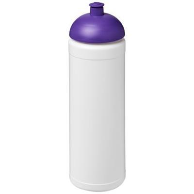 Bouteille de sport plastique 750ml Kupolas Violet / Blanc