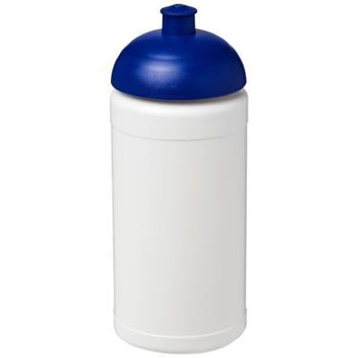 Bouteille sport Baseline couvercle dôme Hazme Bleu / Blanc