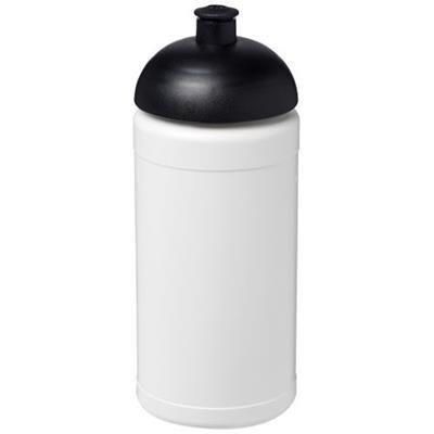 Bouteille sport Baseline couvercle dôme Hazme Noir / Blanc