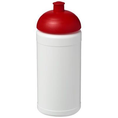 Bouteille sport Baseline couvercle dôme Hazme Rouge / Blanc