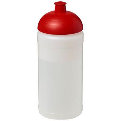 Bouteille sport Baseline couvercle dôme Hazme Rouge / Transparent