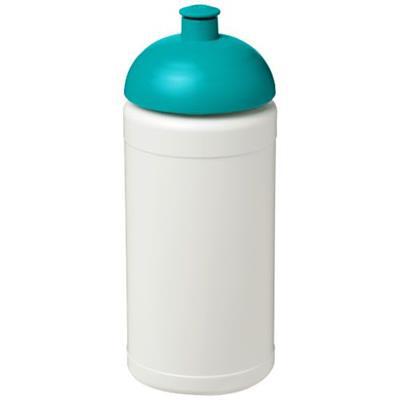 Bouteille sport Baseline couvercle dôme Hazme Turquoise / Blanc