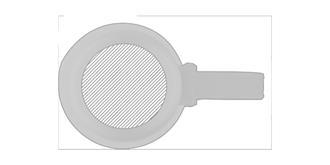 Bouteille en RPET 780ml pratique Iceber - impression sur couvercle