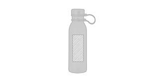 Bouteille en RPET 780ml pratique Iceber - Marquage Recto