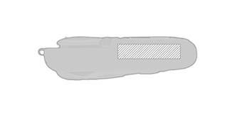 Couteau multi outils en bambou Cofa - Marquage Verso