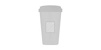 Verre en borosilicate 350ml Bieloto - Marquage Recto