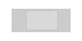 Serviette sport absorbante en polyamide Taoru - Marquage Recto