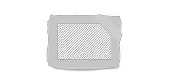 Sac thermique 600D pour 6 canettes 33 cl Half - Impression Haut