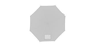 Parapluie réfléchissant en polyester Vasir - Impression 5ème pan du parapluie