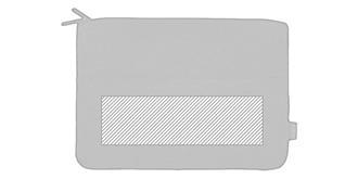 Sac pour ordinateur en PET recyclé Toplea - Impression avant en bas