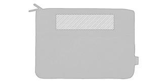 Sac pour ordinateur en PET recyclé Toplea - Impression avant en haut