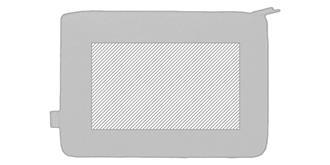 Sac pour ordinateur en PET recyclé Toplea - Marquage Verso