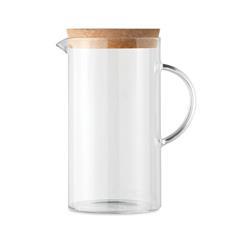 Carafe de 1.000 ml en verre borosilicate Conrye
