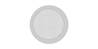 Bougie parfumée à la vanille en verre Chranye - impression sur couvercle