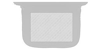 Sac isotherme en polyester 600D Iranus - Impression Haut