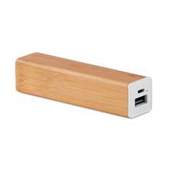 OBG PUB - Power-bank en bambou de 2.200 mAh Londoa