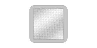 Baume à lèvres avec boite en plastique Jorka - Marquage Recto