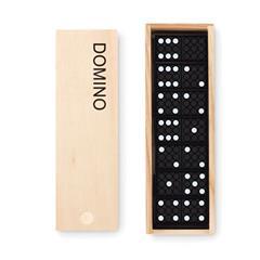 OBG PUB - Jeu de domino dans une boite en bois Jasye