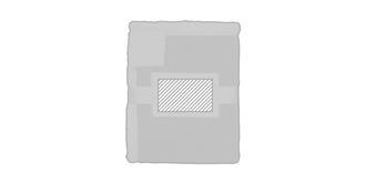 Couverture polaire à doublure en polyester Kame - impression sur étiquette