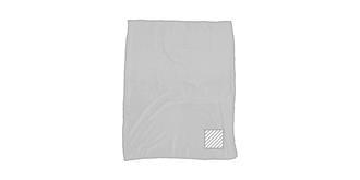 Couverture chauffante en polaire unicolore Loasa - Impression Bas