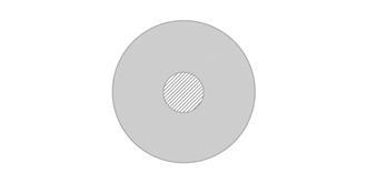 Tasse 180 ml avec soucoupe en porcelaine Vekoa - Impression Bas