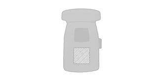 Adaptateur de voyage universel en plastique Vreako - Marquage Recto