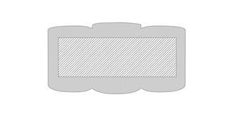 Haut-parleur sans fil fonction mains libre Riegano - Marquage autour