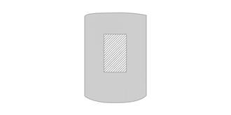 Haut-parleur sans fil fonction mains libre Riegano - Marquage Recto