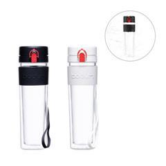 Bouteille double paroi 450ml avec silicone Douby