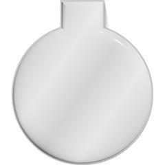 OBG PUB - Aimant réfléchissant rond en PVC Smoky