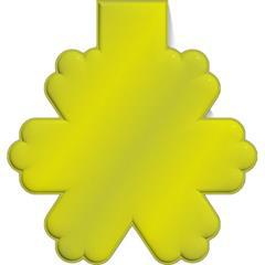 OBG PUB - Aimant réfléchissant flocon de neige en TPU Funky