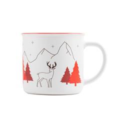 OBG PUB - Tasse avec décoration noël en céramique Vermo