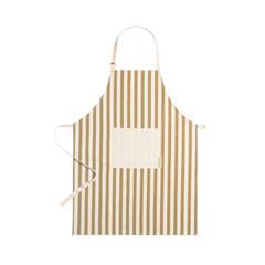 OBG PUB - Tablier en coton avec motif en rayure Kuivert