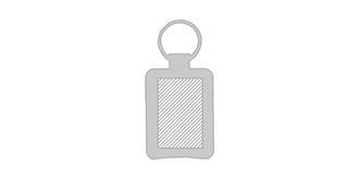 Porte-Clés Lampe en liège Xilbult - Marquage Verso