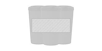 Mug en liège écologique Bario - Marquage autour