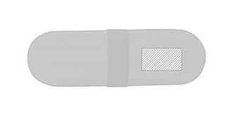 Trousse en bambou Glascon - Marquage Recto