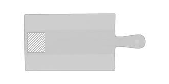 Planche à Découper en bambou Loshen - Impression Bas