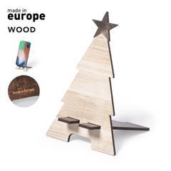 OBG PUB - Support en bois à motif de sapin de Noël Iris